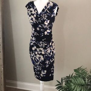 Ralph Lauren dress blue flowers size